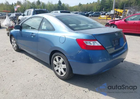 2007 Honda Civic Lx z USA, uszkodzony, nr VIN 2HGFG12607H531994